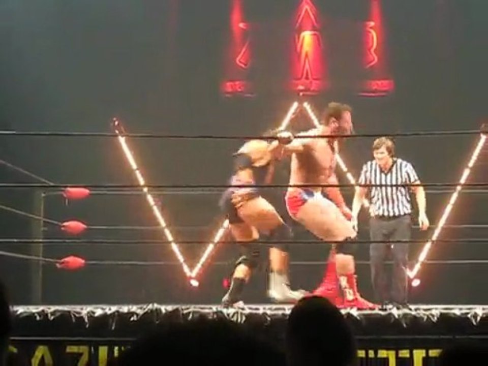 American Wrestling Rampage - Joe E Legend vs Rene Dupree