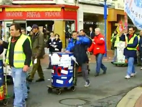 2em Manifestation dans les rues de Chauny