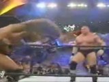WWE 2002 The Rock and Brock lesnar segment on smackdown