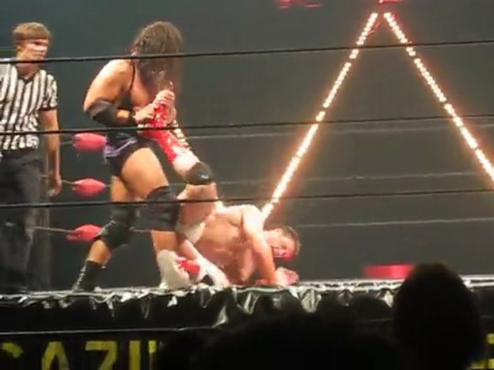 American Wrestling Rampage - Joe E Legend vs Rene Dupree