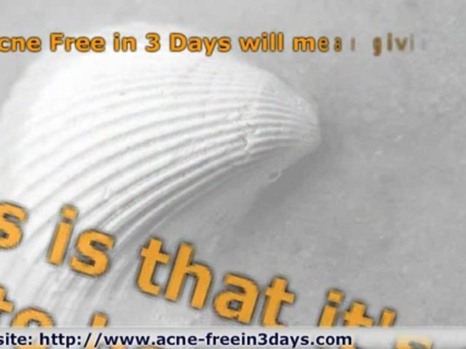 Acne Free in 3 Days Review. Clear Your Skin Using Kitchen In