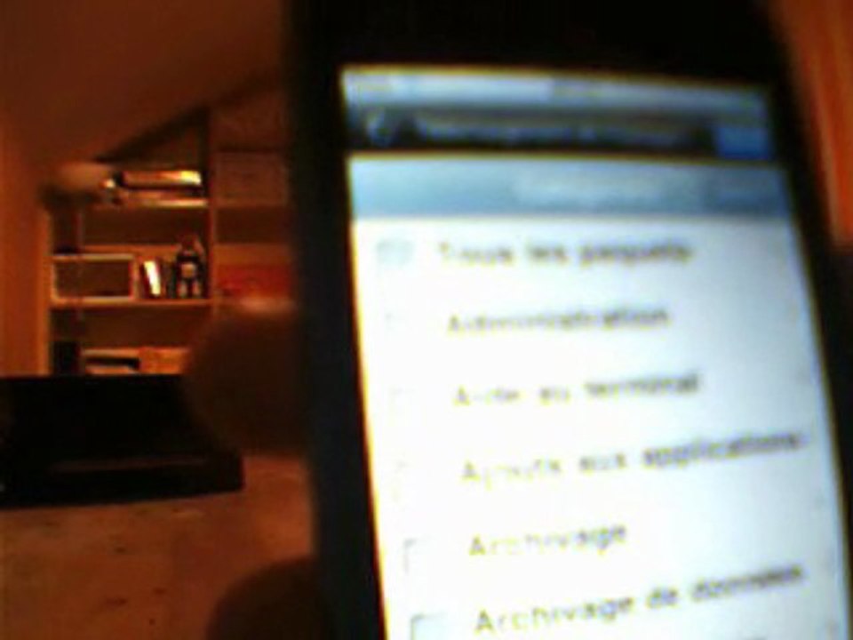 presentation ipod touch jailbreaker 16 gb 1g a 190 €.