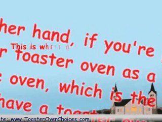 Space Saver Toaster Oven