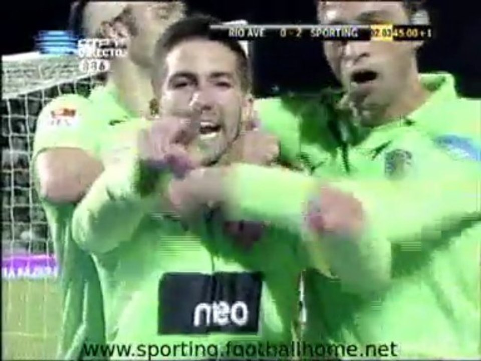 Rio Ave - 2 Sporting - 2 de 2009/2010