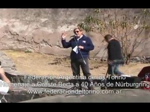 Homenaje Oreste Berta Acto Plaza Alta Gracia Barcelo 23-8-09