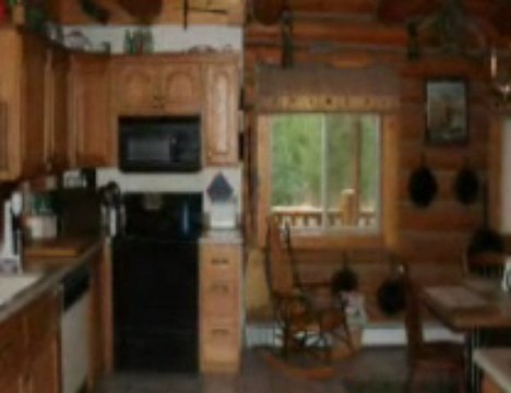 Caribou Creek Log home on 20 acres for sale