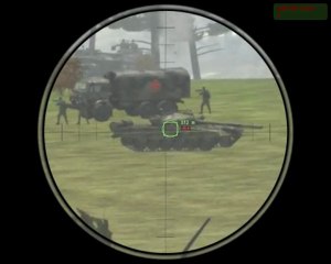 arma2, tire javelin char T-72 détruit