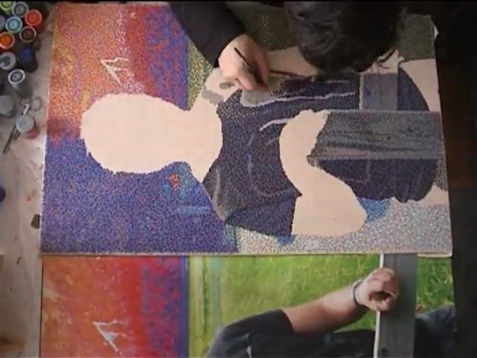 fine arts, patrick egarter `04, speedpainting, pixelism