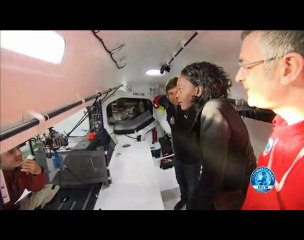 Rama Yade visite DCNS 1000