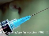 La Pologne refuse les vaccins H1N1