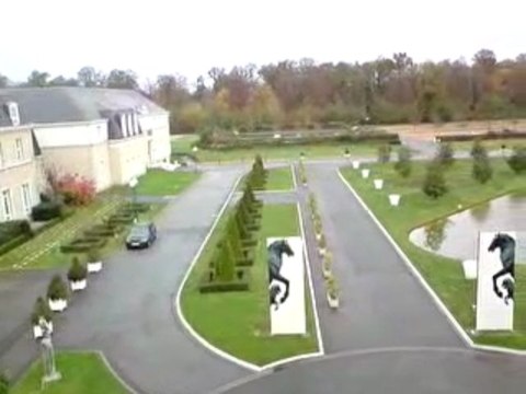 vue de la fenetre de la chambre en plein jour