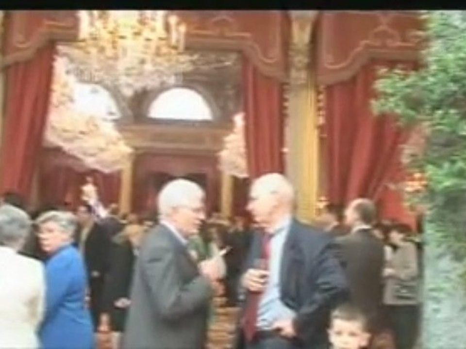 Gilbert Montagné reçoit la légion d'honneur