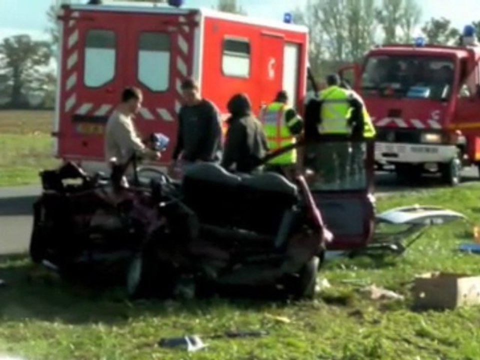 Nouilhan - Accident de la circulation