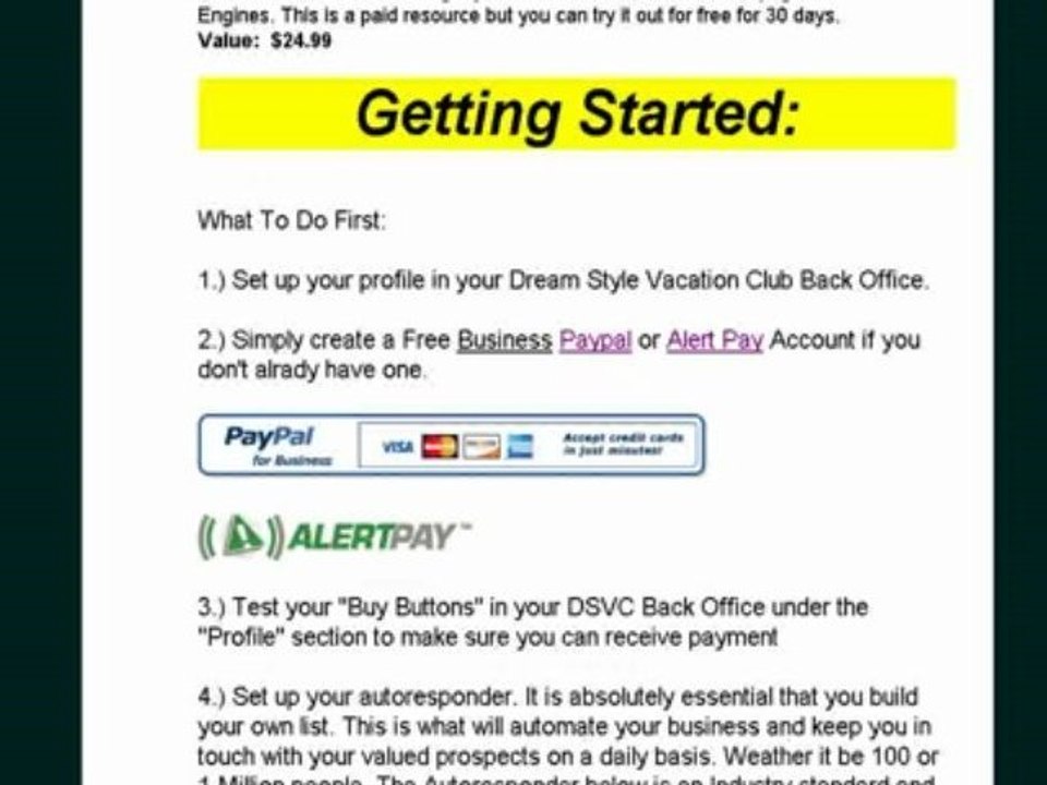 Dream Style Vacation Club Training Introduction