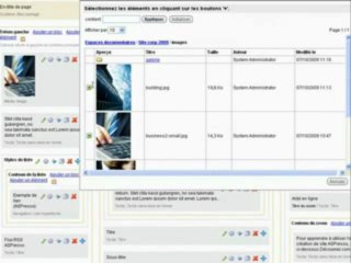 Insérer une image dans une page web avec ASPresso