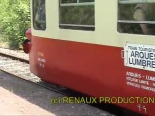Train touristique de la vallée de l' Aa    CFTVA  Arques - L