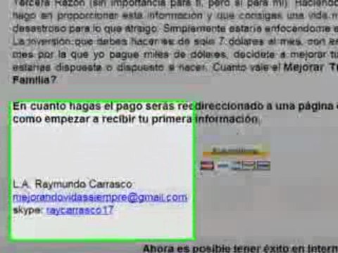 Oportunidad de Negocios – Hacer dinero Internet