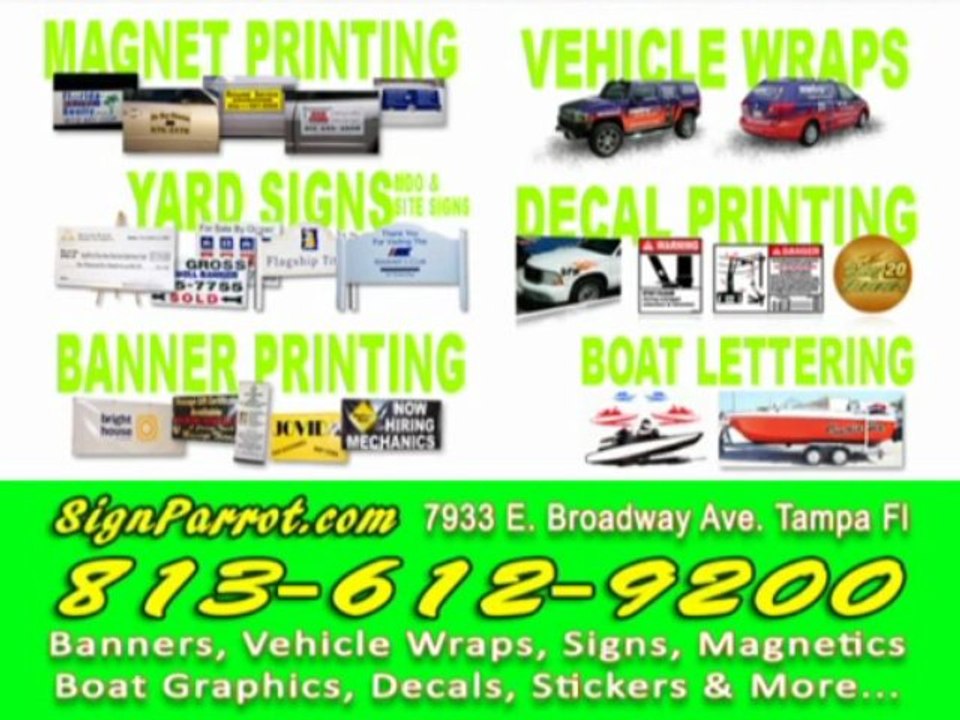Sign Company In Tampa Florida