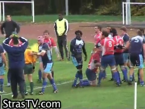 Rugby : Domont 7 - 10 RC Strasbourg Résumé du match