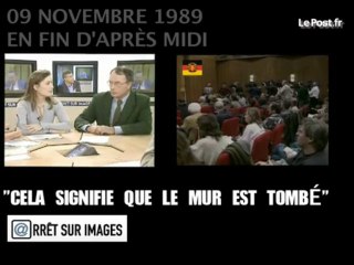 Sarkozy et la chute du mur de Berlin