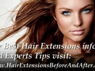 Hair Extensions Before And After photos