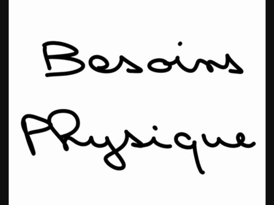13 Besoins du corps physique - Métaphysique des Maladies