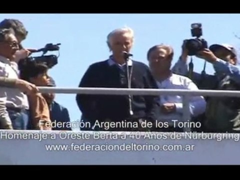 Homenaje a Oreste Berta, La Fortaleza, Recepción 23-08-09