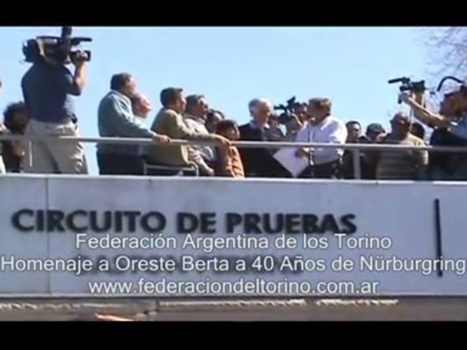 Homenaje Oreste Berta La Fortaleza la Trampa del Ford Capri