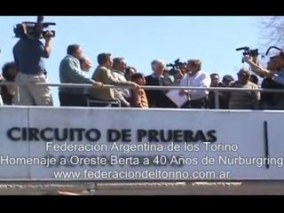 Homenaje Oreste Berta La Fortaleza la Trampa del Ford Capri