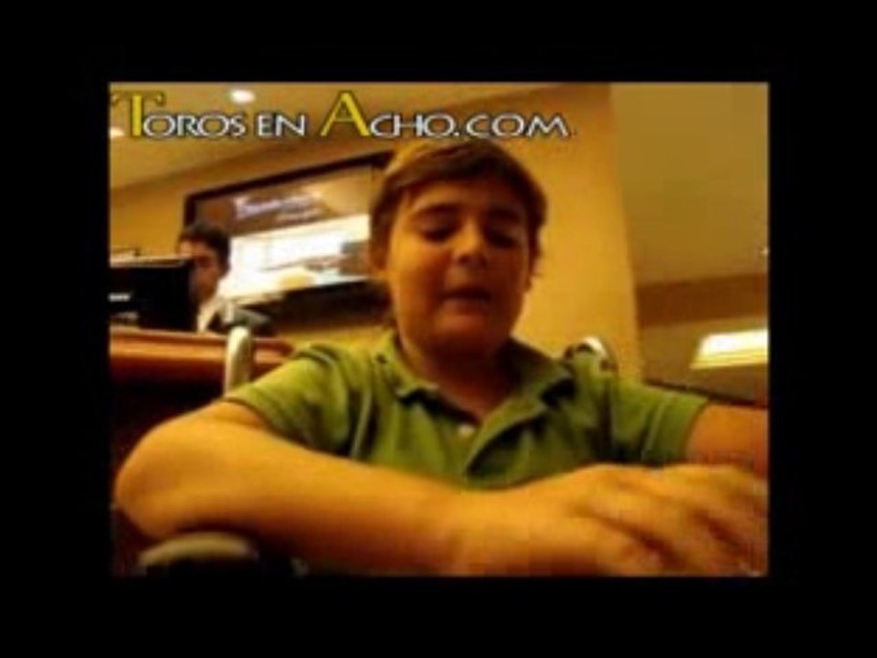 Declaraciones de Michelito tras la novillada