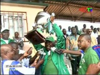 Retour à Dolisie des champions du Congo