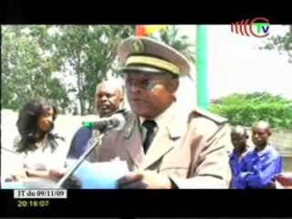 Inauguration du monument de la défense nationale