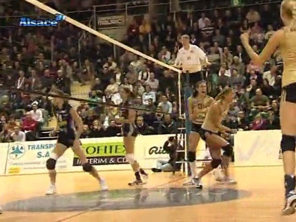 Volley Pro A : ASPTT Mulhouse - Cannes (1 à 3)