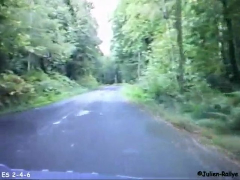 Cantal 2009 - Recos - ES 2-4-6 (tracé seul)