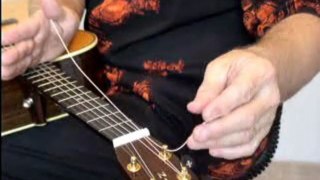 Stringing An Acoustic Guitar