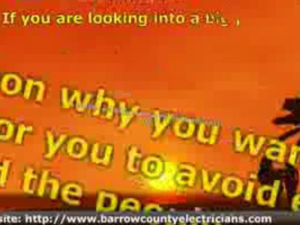 Barrow County Electricians