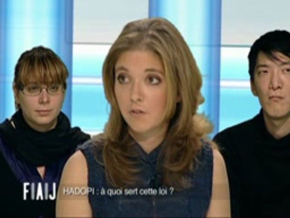 A propos d'HADOPI... Aurore Bergé invité de MCE