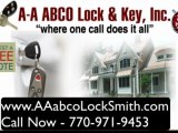 Alpharetta Locksmith - AA Abco Lock & Key  24 HR Service