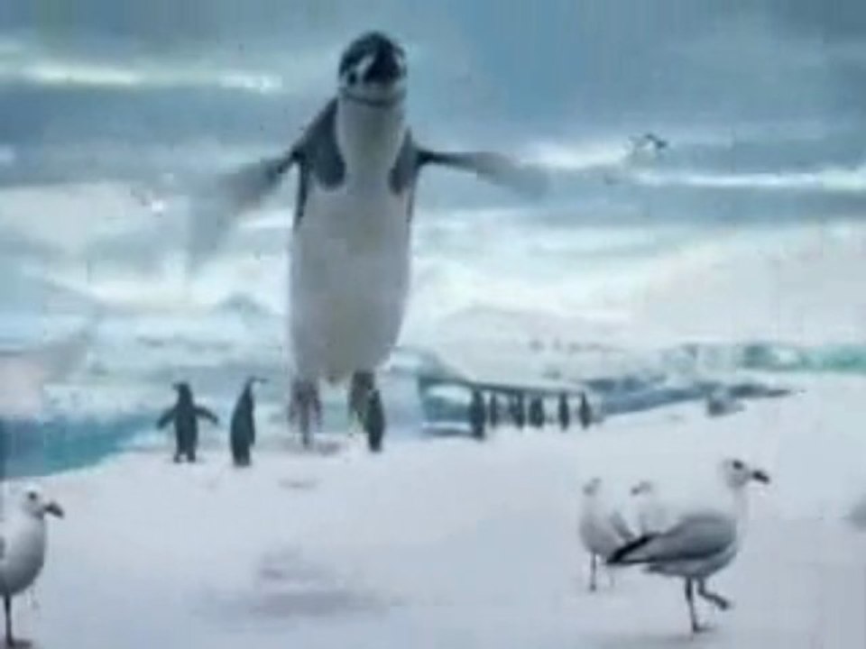 Pepsi et le pingouin volant !