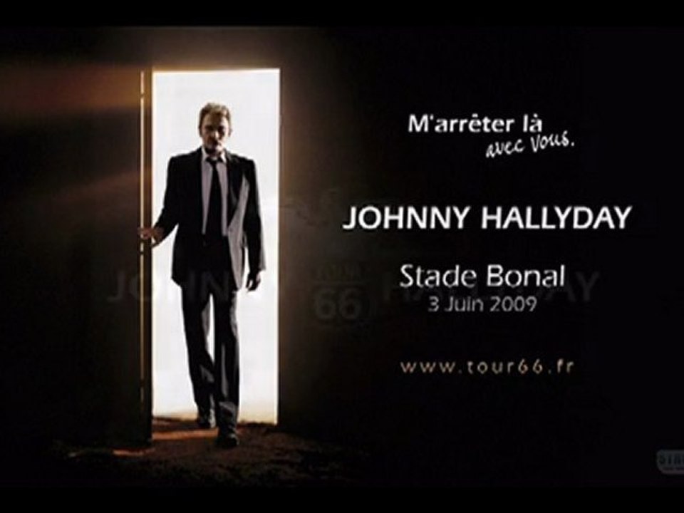 JOHNNY HALLYDAY au stade BONAL de SOCHAUX