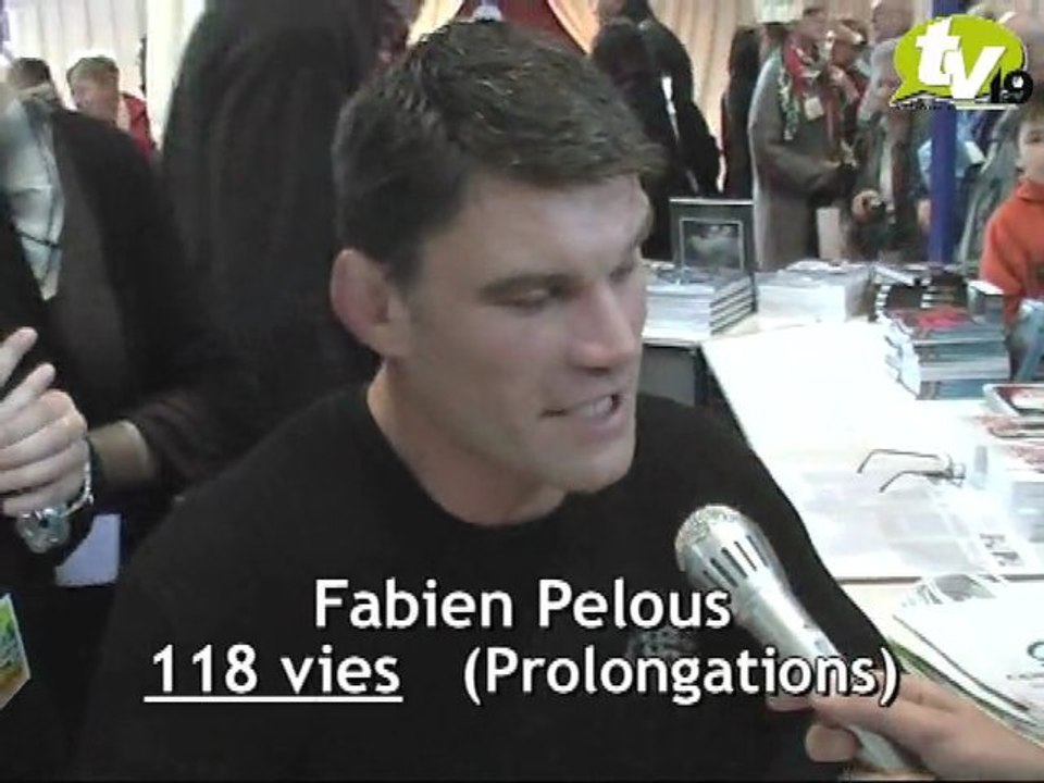 Fabien Pelous - Foire du Livre Brive 2009