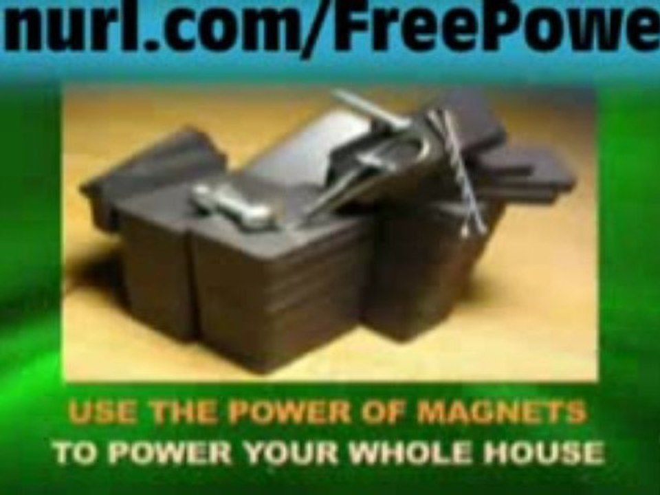 Create Free Electric Energy?  - free energy-cheap electric