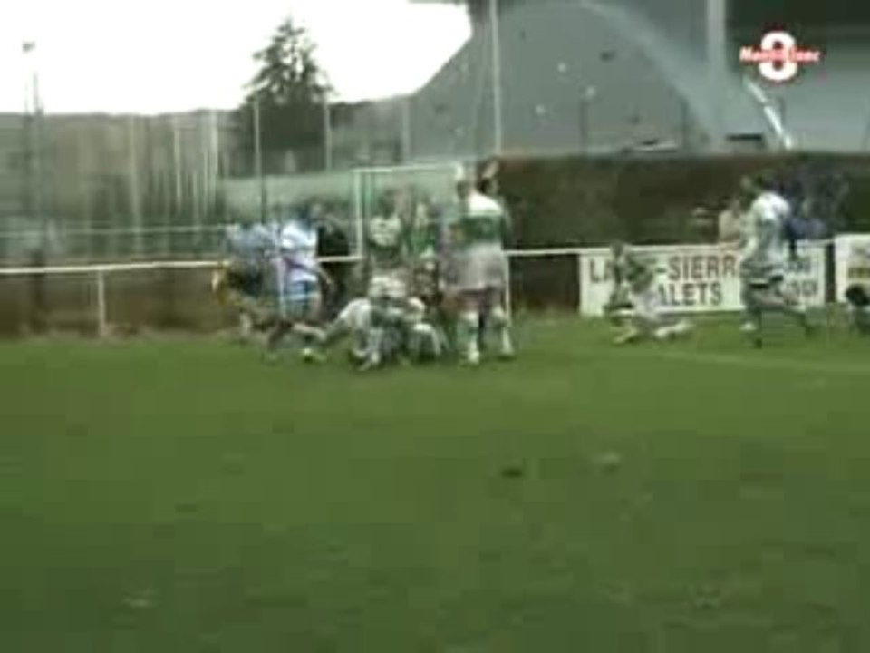 Annecy bat Bellegarde (Rugby F2)