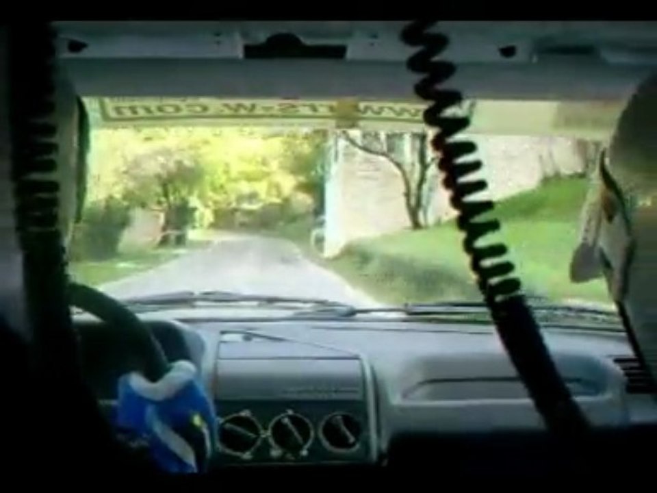 RALLYE SARRIANS 2009 la roque alric LACROIX COUDENE 205 A5