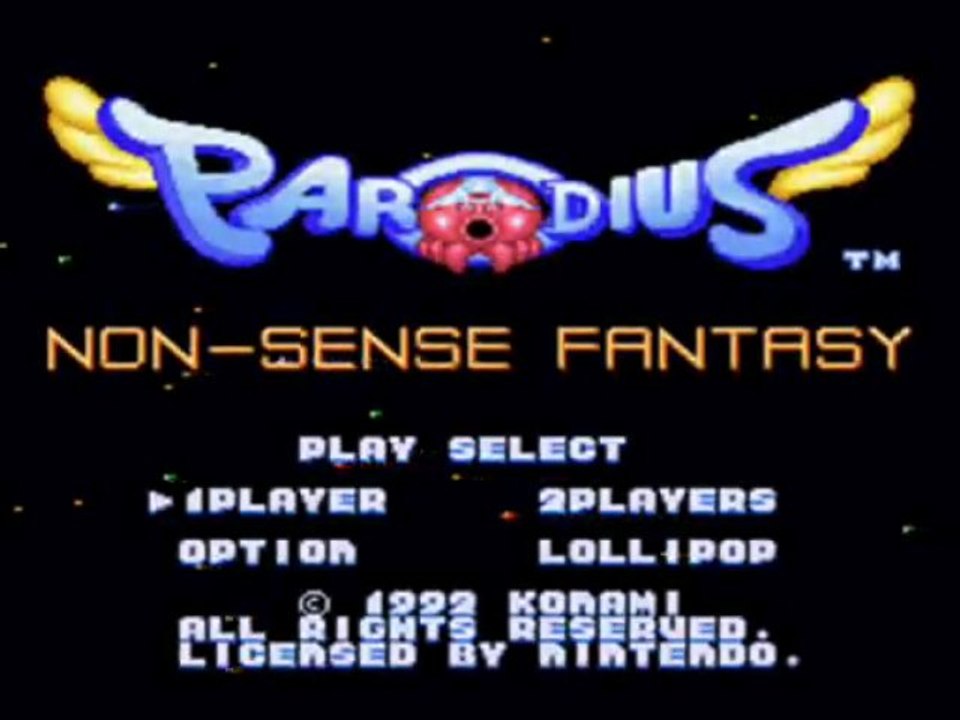 [Skara High Score] Parodius : non sense fantasy