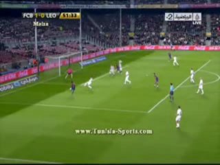 Barcelone 1 - 0 Leonesa ... Bojan 51' By Tunisia-sports.com