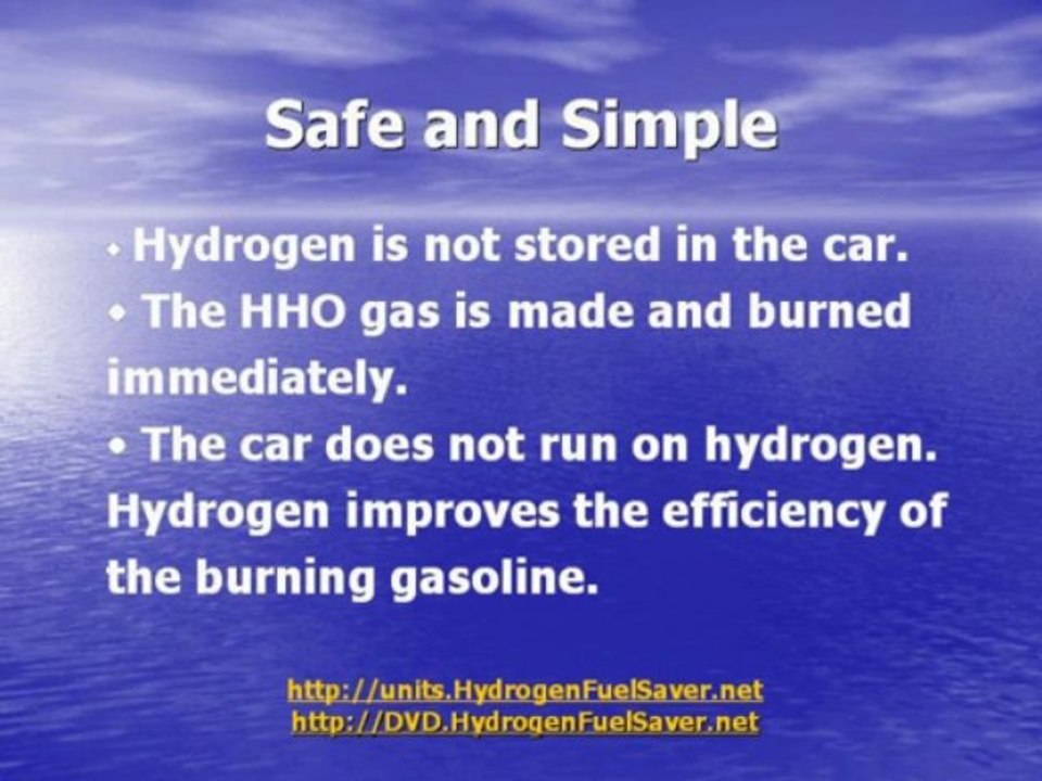 Supplemental Hydrogen