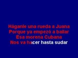 cumbias - juana la cubana karaoke