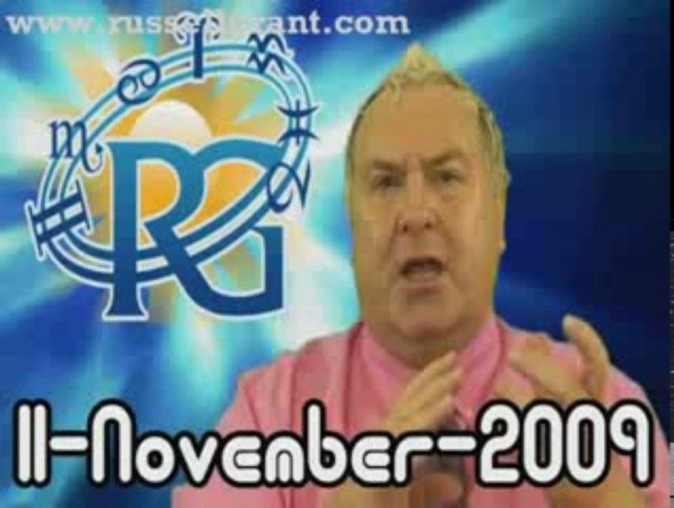 RussellGrant.com Video Horoscope Aries November Wednesday 11