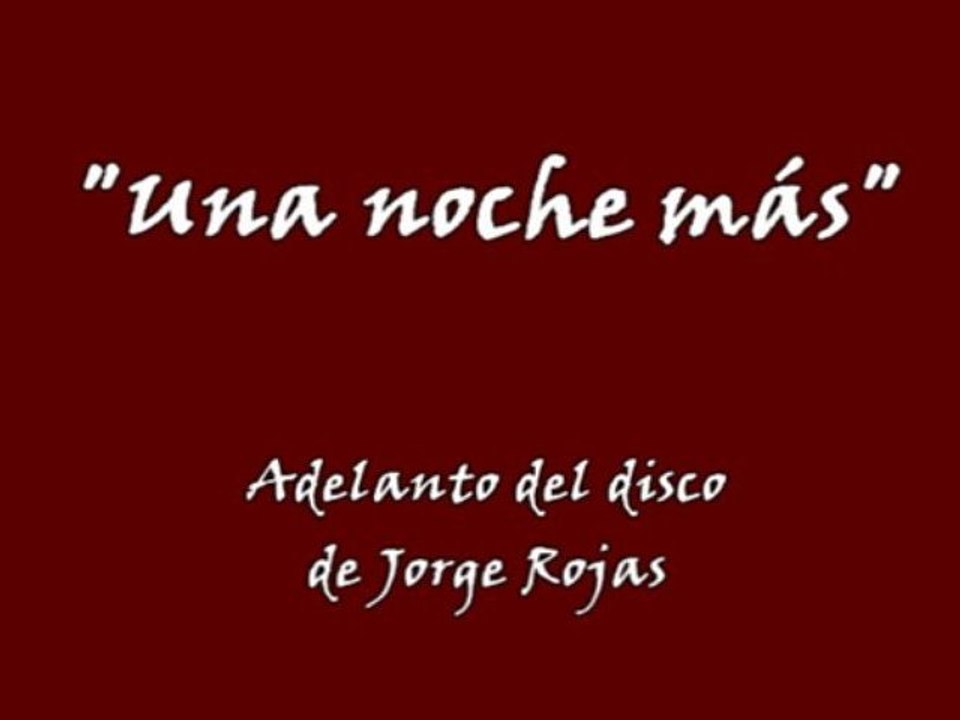 Una noche más